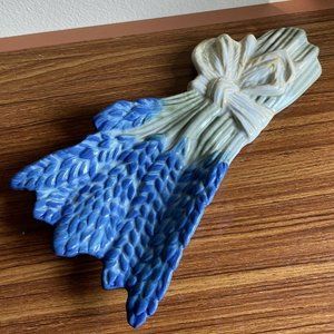 MARJOLEIN BASTIN LAVENDER HERB BUNDLE DECORATIVE CERAMIC SPOON REST HALLMARK